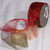 Red and Green Rainbow Organdy Ribbon 2" x 55 Yards - IMAGE 1
