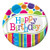 Happy Birthday Disposable Party Luncheon Plates - 7" - Club Pack of 96 - IMAGE 1