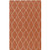 3.5' x 5.5' Burning Phoenix Pink and Gray Hand Woven Rectangular Wool Area Throw Rug - IMAGE 1