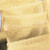 Metallic Gold Sheer Wire Edged Craft Ribbon 2" x 20 Yards - IMAGE 1