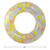 Inflatable Yellow and Orange Mosaic Swimming Pool Ring Float, 47-Inch - IMAGE 4