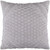 20" Slate Gray Contemporary Diamond Pleated Square Throw Pillow - IMAGE 1