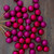 60ct Magenta Pink 4-Finish Shatterproof Christmas Ball Ornaments 2.5" (60mm) - IMAGE 2