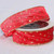 Red and Gold Stars Plump Edge Wired Craft Ribbon 1.5" x 27 Yards - IMAGE 2