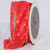 Red and Gold Stars Plump Edge Wired Craft Ribbon 1.5" x 27 Yards - IMAGE 1