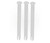 Long Lock Pins for Poles and Vacuum Handles For Swimming Pool - 5.5" - White - IMAGE 3