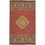 9' x 13' Traditional Red and Yellow Hand Woven Wool Area Throw Rug - IMAGE 1