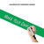 Customizable Satin Sash - 33" - Green - Pack of 6 - IMAGE 4