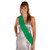 Customizable Satin Sash - 33" - Green - Pack of 6 - IMAGE 1