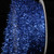 Dark Blue Open Weave Fuzzy Wired Craft Ribbon 2.25" x 20 Yards - IMAGE 1