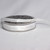 White and Silver Glitter "I Love You" Woven Edge Craft Ribbon 0.25" x 108 Yards - IMAGE 2