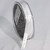 White and Silver Glitter "I Love You" Woven Edge Craft Ribbon 0.25" x 108 Yards - IMAGE 1