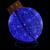 36" Blue LED Twinkling Glittered Christmas Ball Ornament Outdoor Yard Decor - IMAGE 2