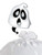 Club Pack of 12 Spooky Spirit Ghost Halloween Leaf Bag Decoration 35" - IMAGE 1