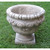 Old World Scroll Outdoor Garden Urn Planters - 25" - Gray - Set of 2 - IMAGE 1