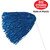 School Spirit Cheerleading Pom Pom Shakers - 12" - Blue - Pack of 144 - IMAGE 6