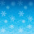 Pack of 6 Blue and White Sky Frozen Snowflakes Wall Backdrops 30'' - IMAGE 1