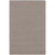 2' x 3' Solid Mink Gray Hand Loomed Rectangle Wool Area Throw Rug - IMAGE 1