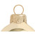 Mini Shiny Finish Glass Christmas Ball Ornaments - 1.5" (40mm) - Champagne Gold - 40ct - IMAGE 3