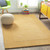 7.5' x 9.5' Tawny Brown and Sand Beige Hand Loomed Rectangular Area Throw Rug - IMAGE 2