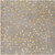 9.75' x 9.75' Gray and Yellow Square Wool Area Throw Rug - IMAGE 1