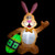Inflatable LED Lighted Easter Bunny with Egg Outdoor Decoration - 4' - IMAGE 3