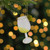 4.25" Yellow Wine Glittered Glass Christmas Ornament - IMAGE 2