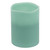 Flameless LED Lighted 3-Wick Flickering Wax Pillar Candle - 8" - Sage Green - IMAGE 2
