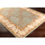 9' x 12' Sovereign Garden Green, Gray and Brown Hand Tufted Wool Area Throw Rug