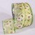Sheer Green Fresh Summer Flowers Wired Craft Ribbon 2" x 40 Yards - IMAGE 1