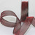 Shimmering Wine Red Crystal Wired Edge Craft Ribbon 1" x 54 Yards - IMAGE 2