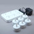 Pack of 6 White Rechargeable Flameless LED Lighted Flickering Tea Light Candles - IMAGE 2