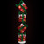 Lighted Tinsel Stacked Gift Boxes Outdoor Christmas Decoration - 44" - Clear Lights - IMAGE 6
