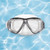Pro Mask Swimming Pool Goggles - 6.25" - Malibu Black and Clear - IMAGE 3