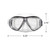 Pro Mask Swimming Pool Goggles - 6.25" - Malibu Black and Clear - IMAGE 4