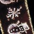 Wine Red and Gold Happy Snowman Sheer Wired Craft Ribbons 1.5" x 40 Yards - IMAGE 1