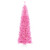 10' Pre-Lit Pencil Sparkling Artificial Christmas Tree - Pink Lights - IMAGE 1