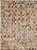 2' x 3.25' Red and Brown Floral Rectangle Area Throw Rug - IMAGE 1