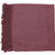 50" x 67" Right At Home Cozy Plum Purple Throw Blanket - IMAGE 1