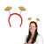 Club Pack of 12 Straw Sombrero Unisex Adult Boppers Headband Costume Accessories - One Size - IMAGE 1