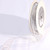 Shining Metallic Silver Mesh Wired Craft Ribbon 1" x 54 yards - IMAGE 1
