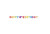 Pack of 12 Colorful Jointed Happy 40th Birthday Banner Hanging Party Decorations 66" - IMAGE 1