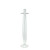 20" Glass Swirled Taper Candle Holder - IMAGE 1