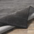 7.5' x 9.5' Jet Black and Anchor Gray Hand Loomed Rectangular Area Throw Rug - IMAGE 4