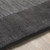 7.5' x 9.5' Jet Black and Anchor Gray Hand Loomed Rectangular Area Throw Rug - IMAGE 6