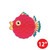 Honeycomb Tissue Paper Bubble Fish Centerpieces - 12" - Red, Blue and Yellow - Pack of 12