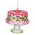 3" Dessert Delight Glass Cake On Serving Plate Christmas Ornament - IMAGE 1