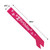 1st Birthday Satin Sash - 19.25" - Pink and White - Pack of 6 - IMAGE 5