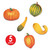 Give Thanks Fall Harvet Decorating Kit - 40 Piece Set - IMAGE 6