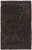 5' x 8' Solid Chocolate Brown Hand Woven Area Throw Rug - IMAGE 1